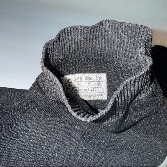 Women’s Balenciaga Black and White Knit Sneakers Size 38 - Picture 10 of 10